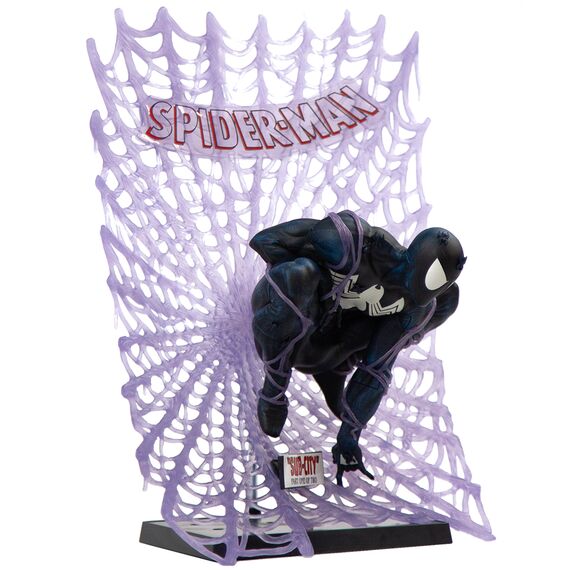 Figurka z komiksem Marvel Comics 1/6 - Spider-Man (Black Suit) (Spider-Man #1) (Platinum Edition)- Zdjęcie 4