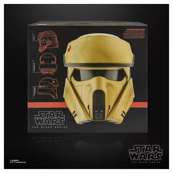 Hełm elektroniczny Star Wars: Andor Black Series - Shoretrooper- Zdjęcie 6