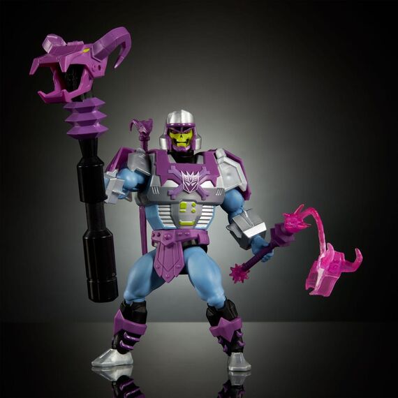 Figurka MOTU x Transformers - Megatron Armor Skeletor (heo European Exclusive)- Zdjęcie 7