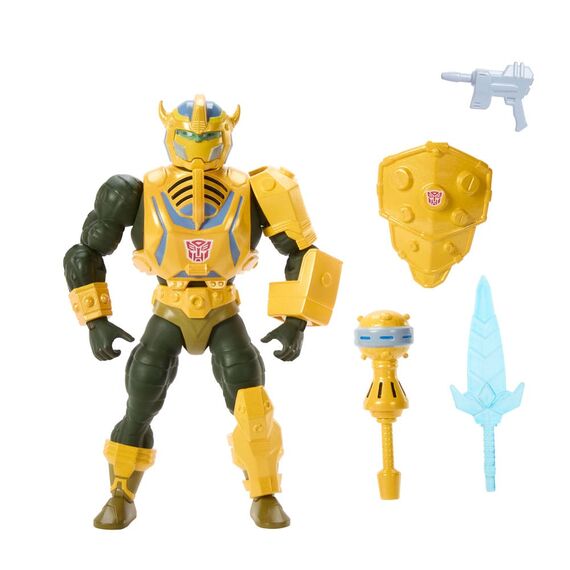 Figurka MOTU x Transformers - Bumblebee Armor Man-At-Arms (heo European Exclusive)- Zdjęcie 2