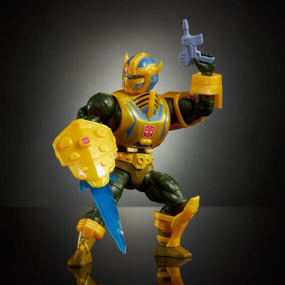 Figurka MOTU x Transformers - Bumblebee Armor Man-At-Arms (heo European Exclusive)- Zdjęcie 4