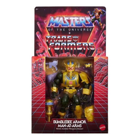 Figurka MOTU x Transformers - Bumblebee Armor Man-At-Arms (heo European Exclusive)- Zdjęcie 3