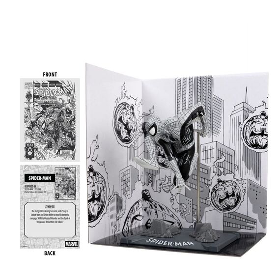 Figurka Marvel 1/10 - Spider-Man (Spider-Man #6) Line Art (Gold Label)- Zdjęcie 5