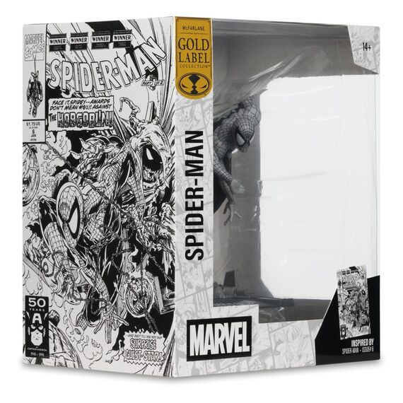 Figurka Marvel 1/10 - Spider-Man (Spider-Man #6) Line Art (Gold Label)- Zdjęcie 7