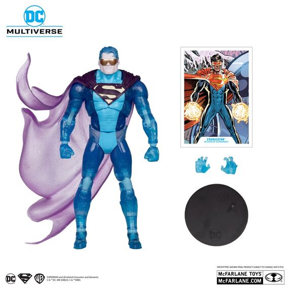 Figurka DC Multiverse (Return of Superman) - Eradicator (Platinum Edition)- Zdjęcie 3
