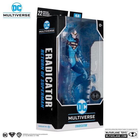 Figurka DC Multiverse (Return of Superman) - Eradicator (Platinum Edition)- Zdjęcie 5