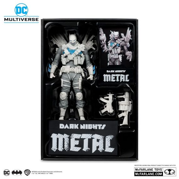 Figurka DC Multiverse Limited Edition (Dark Nights Metal) - The Grim Knight (Black & White Accent Edition) (Gold Label)- Zdjęcie 7