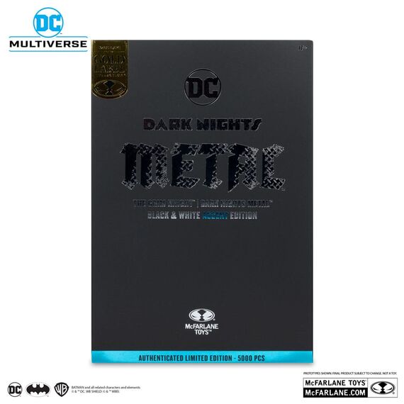 Figurka DC Multiverse Limited Edition (Dark Nights Metal) - The Grim Knight (Black & White Accent Edition) (Gold Label)- Zdjęcie 8