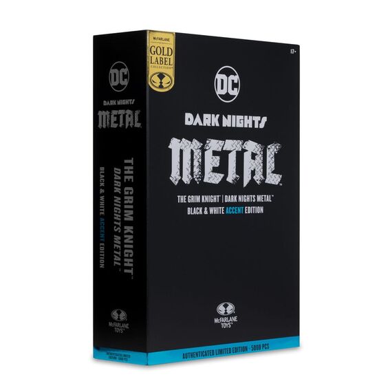 Figurka DC Multiverse Limited Edition (Dark Nights Metal) - The Grim Knight (Black & White Accent Edition) (Gold Label)- Zdjęcie 9
