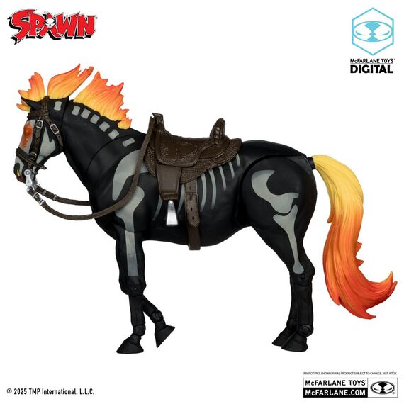 Zestaw 2 figurek Spawn: The Dark Ages McFarlane Toys Digital - Bloodaxe with Horse (Gold Label)- Zdjęcie 7
