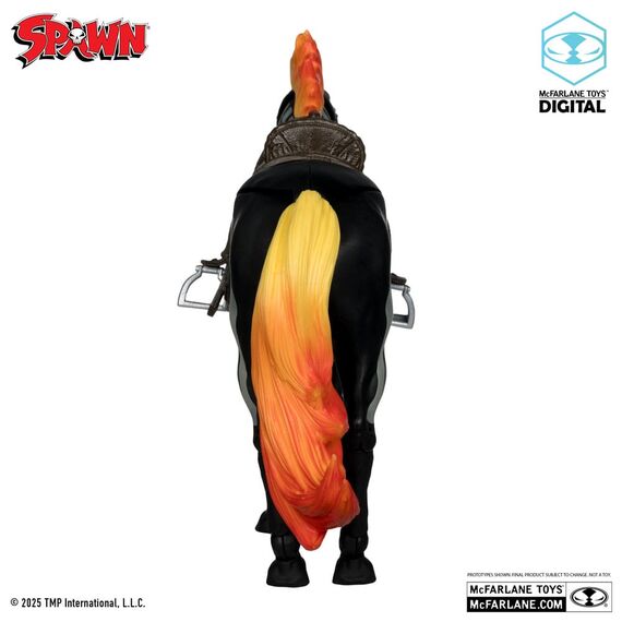 Zestaw 2 figurek Spawn: The Dark Ages McFarlane Toys Digital - Bloodaxe with Horse (Gold Label)- Zdjęcie 8