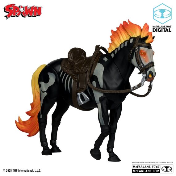 Zestaw 2 figurek Spawn: The Dark Ages McFarlane Toys Digital - Bloodaxe with Horse (Gold Label)- Zdjęcie 9