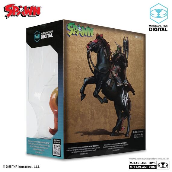 Zestaw 2 figurek Spawn: The Dark Ages McFarlane Toys Digital - Bloodaxe with Horse (Gold Label)- Zdjęcie 10