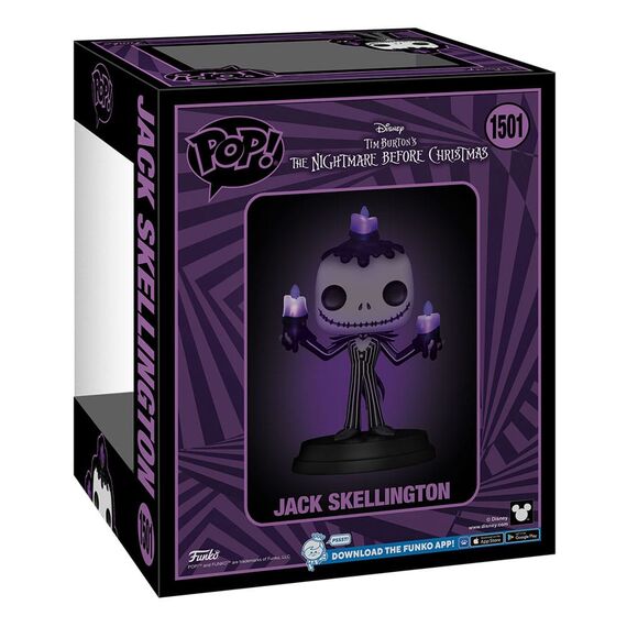 Figurka Miasteczko Halloween Super Sized POP! - Jack Skellington z podświetleniem- Zdjęcie 3