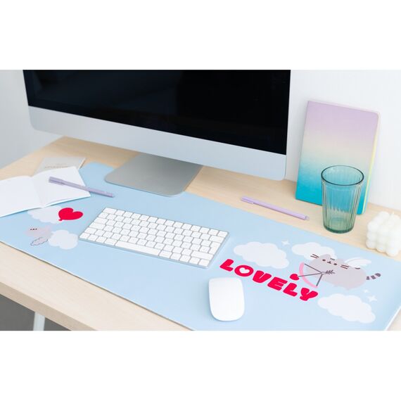 Podkładka pod mysz dla graczy XL Pusheen - Purrfect Love- Zdjęcie 7