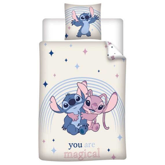 Komplet poszewek na pościel Disney - Stitch "You are magical" (140x200 cm)