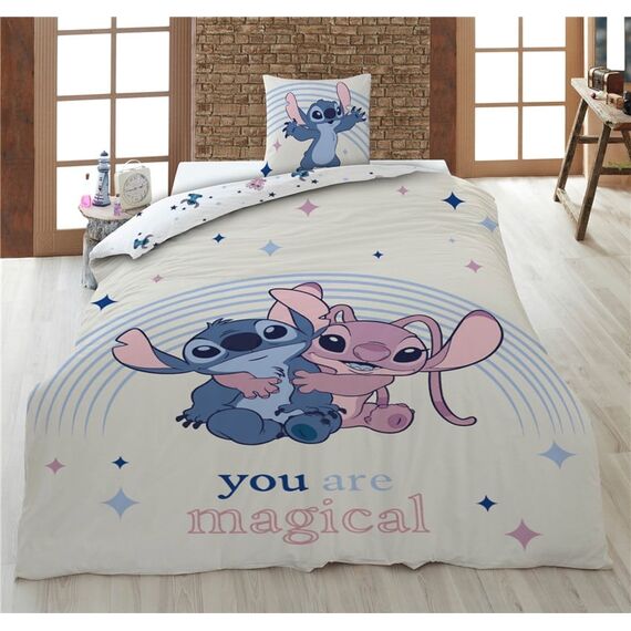 Komplet poszewek na pościel Disney - Stitch "You are magical" (140x200 cm)- Zdjęcie 2