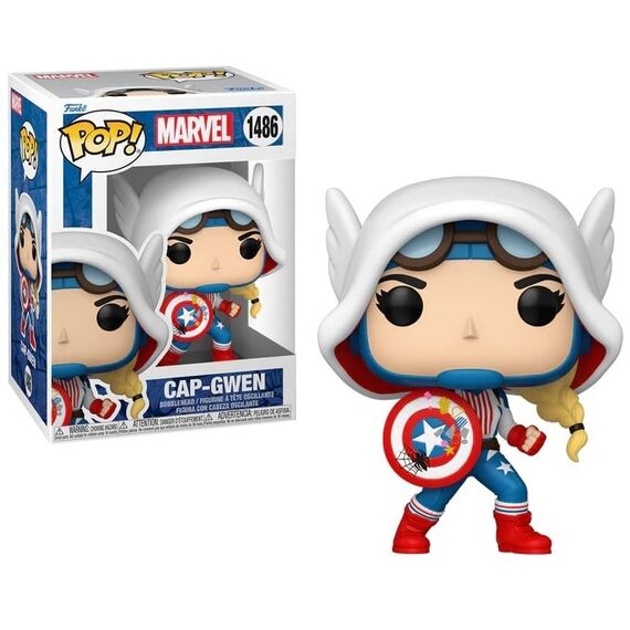 Figurka Spider-Gwen: Gwenverse POP! - Cap-Gwen (1486)