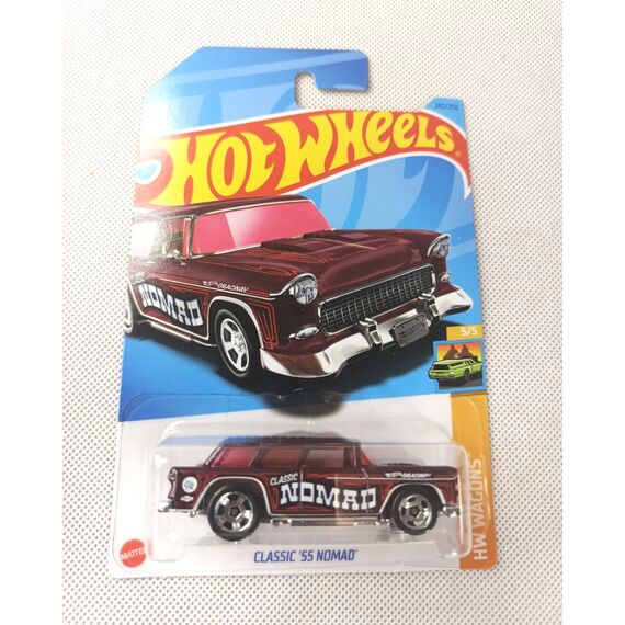 Model pojazdu Hot Wheels 1/64 - Classic '55 Nomad