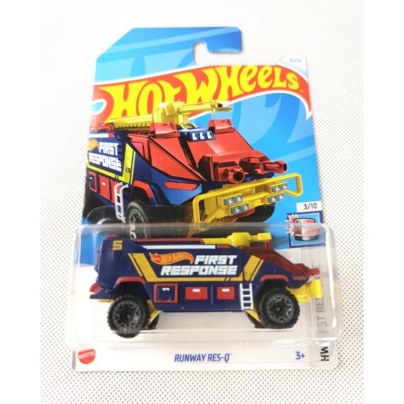 Model pojazdu Hot Wheels 1/64 - Runway RES-Q