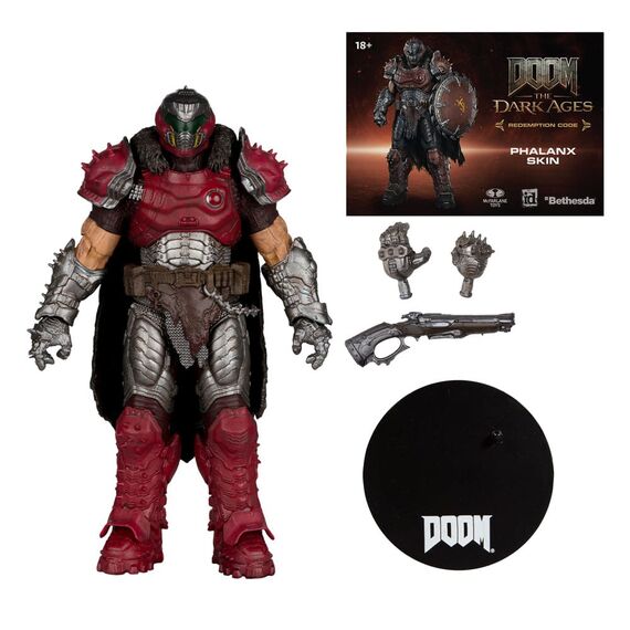 Figurka z kodem do gry Doom: The Dark Ages - Doom Slayer (Phalanx Skin)- Zdjęcie 6