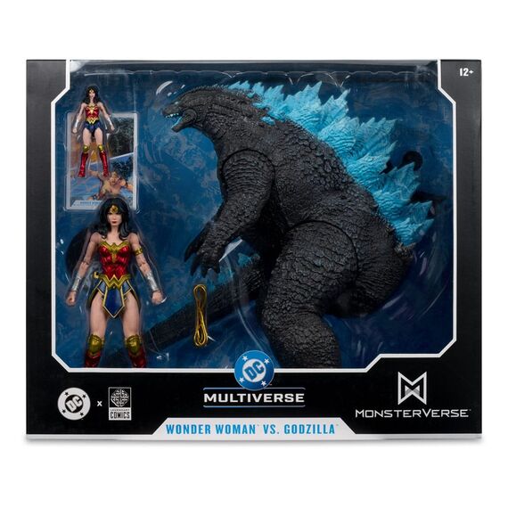Zestaw 2 figurek DC Multiverse x MonsterVerse - Wonder Woman vs. Godzilla- Zdjęcie 4