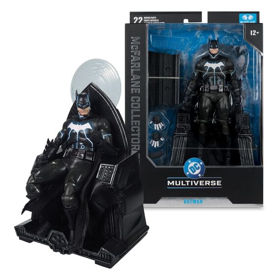 Figurka DC Multiverse (Darkseid War) McFarlane Collector Edition - Batman with Mobius Chair