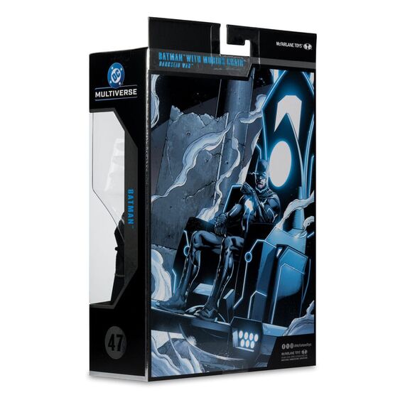 Figurka DC Multiverse (Darkseid War) McFarlane Collector Edition - Batman with Mobius Chair- Zdjęcie 9