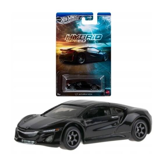 Model pojazdu Hot Wheels Silver Series Hybrid Speed 1/64 - '17 Acura NSX (JCB80)- Zdjęcie 2