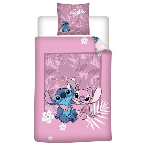 Komplet poszewek na pościel Disney Lilo i Stitch - Stitch & Angel (140 x 200 cm) #4
