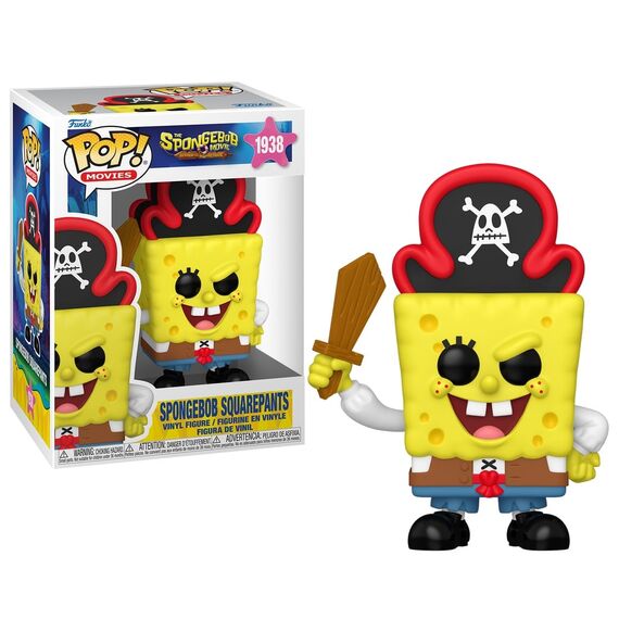 Figurka The SpongeBob Movie: Search for SquarePants POP! - SpongeBob Kanciastoporty (Pirat) [1938]