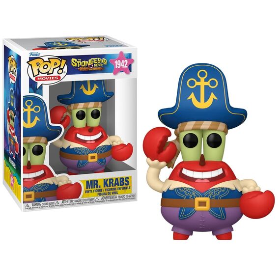 Figurka The SpongeBob Movie: Search for SquarePants POP! - Pan Krab (Pirat) [1942]