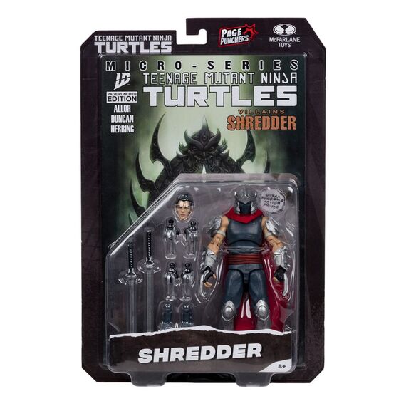 Figurka z komiksem Teenage Mutant Ninja Turtles Page Punchers - Shredder- Zdjęcie 10