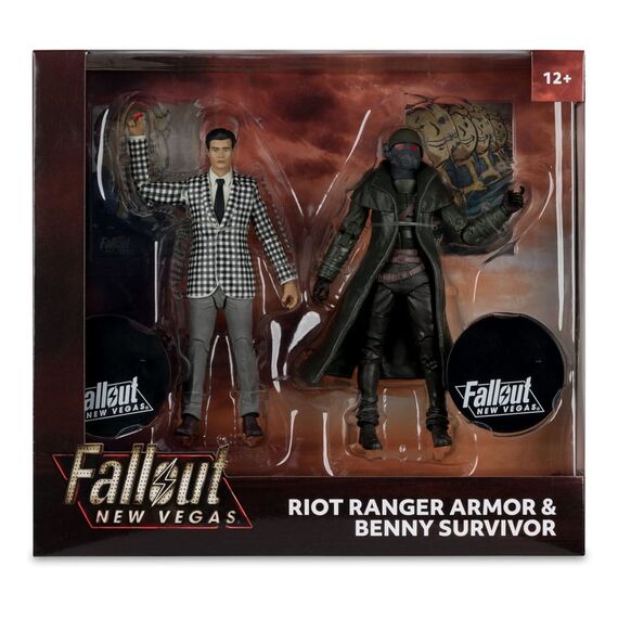 Zestaw 2 figurek Fallout: New Vegas - Riot Ranger Armor & Benny- Zdjęcie 8
