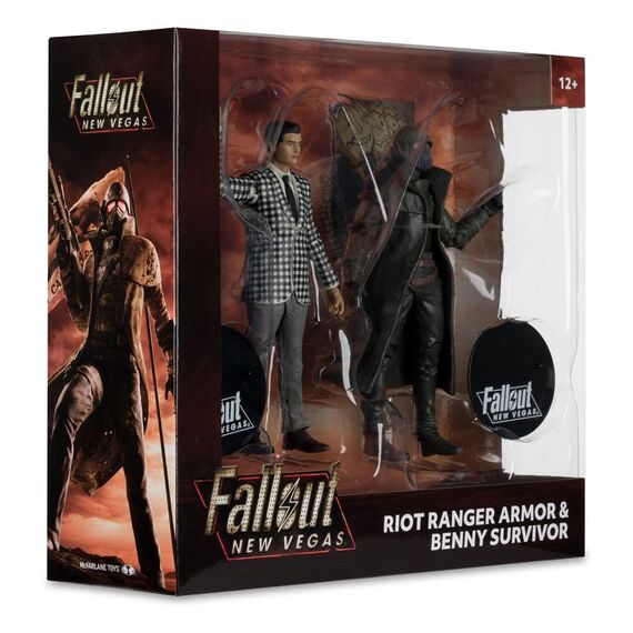 Zestaw 2 figurek Fallout: New Vegas - Riot Ranger Armor & Benny- Zdjęcie 9