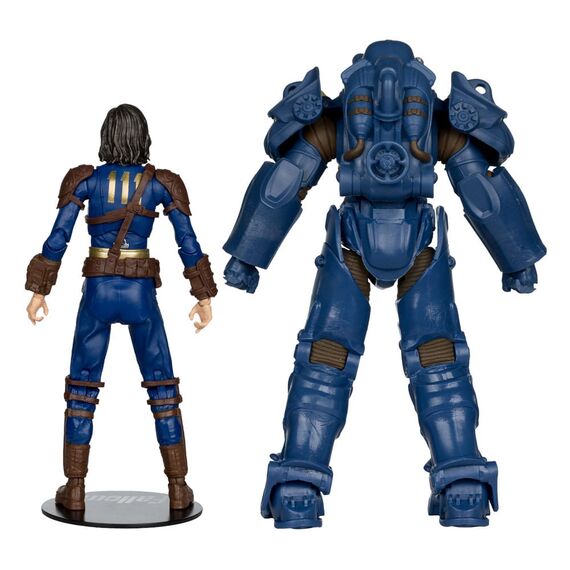 Zestaw 2 figurek Fallout 4 - T-60 Vault Tec & Sole Survivor (Nora)- Zdjęcie 4