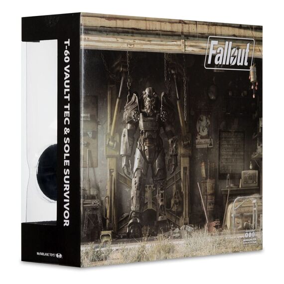 Zestaw 2 figurek Fallout 4 - T-60 Vault Tec & Sole Survivor (Nora)- Zdjęcie 10