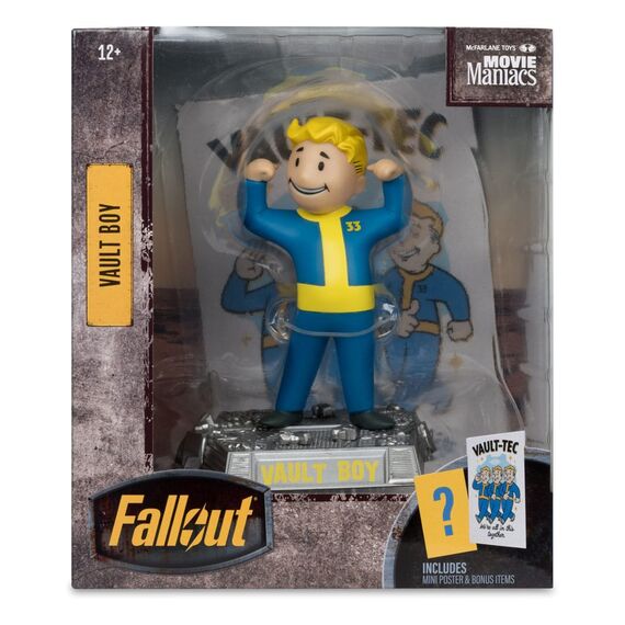 Figurka Fallout Season 2 Movie Maniacs - Vault Boy (Ver. 1)- Zdjęcie 8