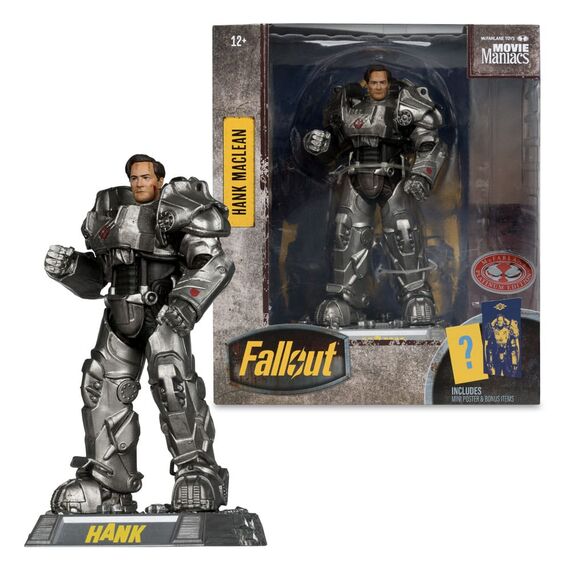 Figurka Fallout Season 2 Movie Maniacs - Hank MacLean (Red Platinum Edition)