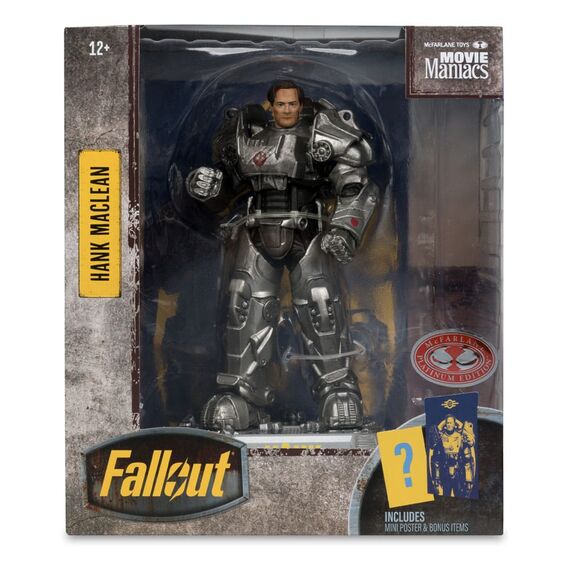 Figurka Fallout Season 2 Movie Maniacs - Hank MacLean (Red Platinum Edition)- Zdjęcie 8