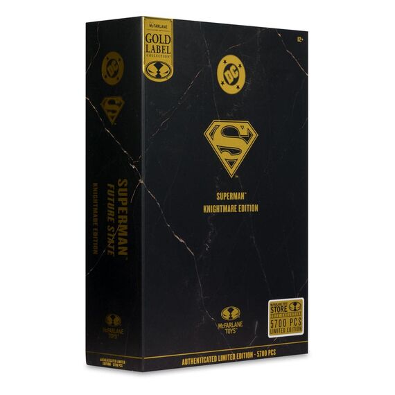 Figurka DC Multiverse Limited Edition (Superman Future State) - Superman Knightmare Edition (Gold Label)- Zdjęcie 10