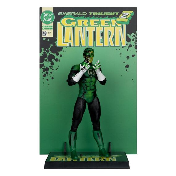 Figurka DC Multiverse McFarlane Cover Recreations - Green Lantern (Emerald Twilight) [Gold Label]- Zdjęcie 7