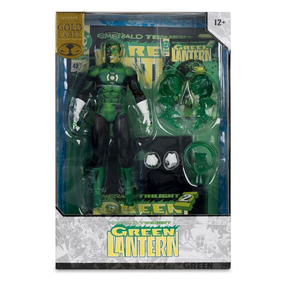 Figurka DC Multiverse McFarlane Cover Recreations - Green Lantern (Emerald Twilight) [Gold Label]- Zdjęcie 9