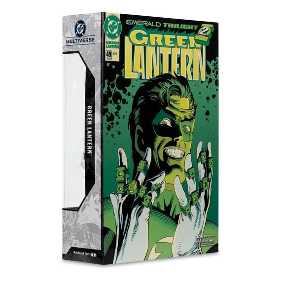 Figurka DC Multiverse McFarlane Cover Recreations - Green Lantern (Emerald Twilight) [Gold Label]- Zdjęcie 11
