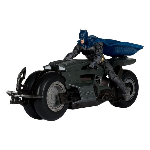 Figurka z pojazdem DC Multiverse (The Flash) - Batman & Batcycle- Zdjęcie 3