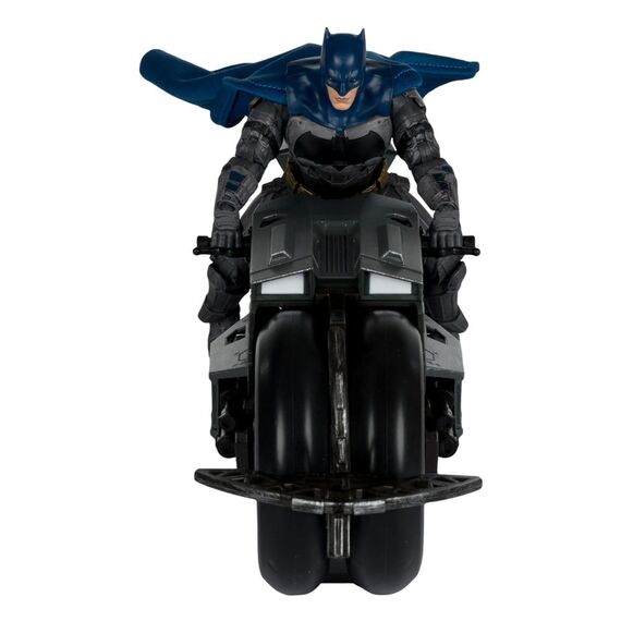 Figurka z pojazdem DC Multiverse (The Flash) - Batman & Batcycle- Zdjęcie 4