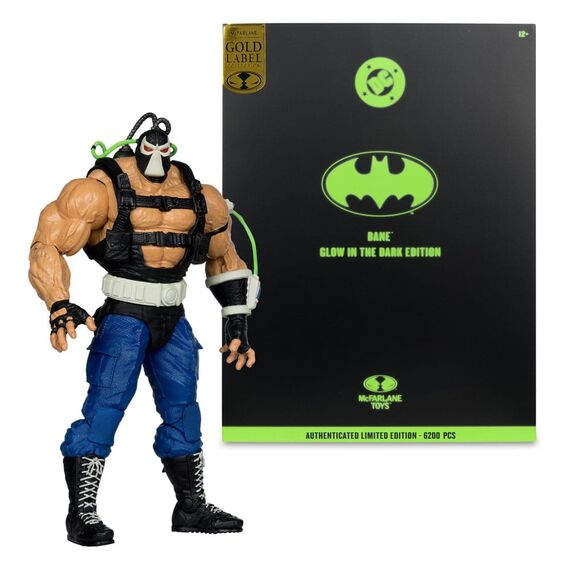 Figurka DC Multiverse Megafig - Bane (GITD Edition) [Gold Label]