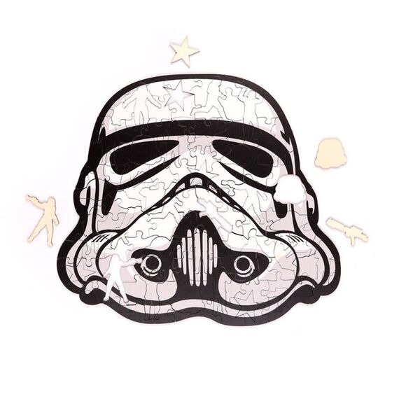 Puzzle drewniane The Original Stormtrooper (130 elementów)- Zdjęcie 3