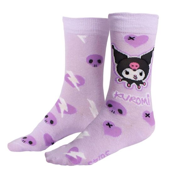 Zestaw 3 par skarpet Sanrio - Kuromi (36-43)- Zdjęcie 5