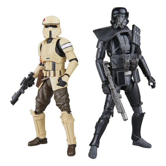 Zestaw 2 figurek Star Wars: Rogue One Black Series - Shoretrooper & Death Trooper